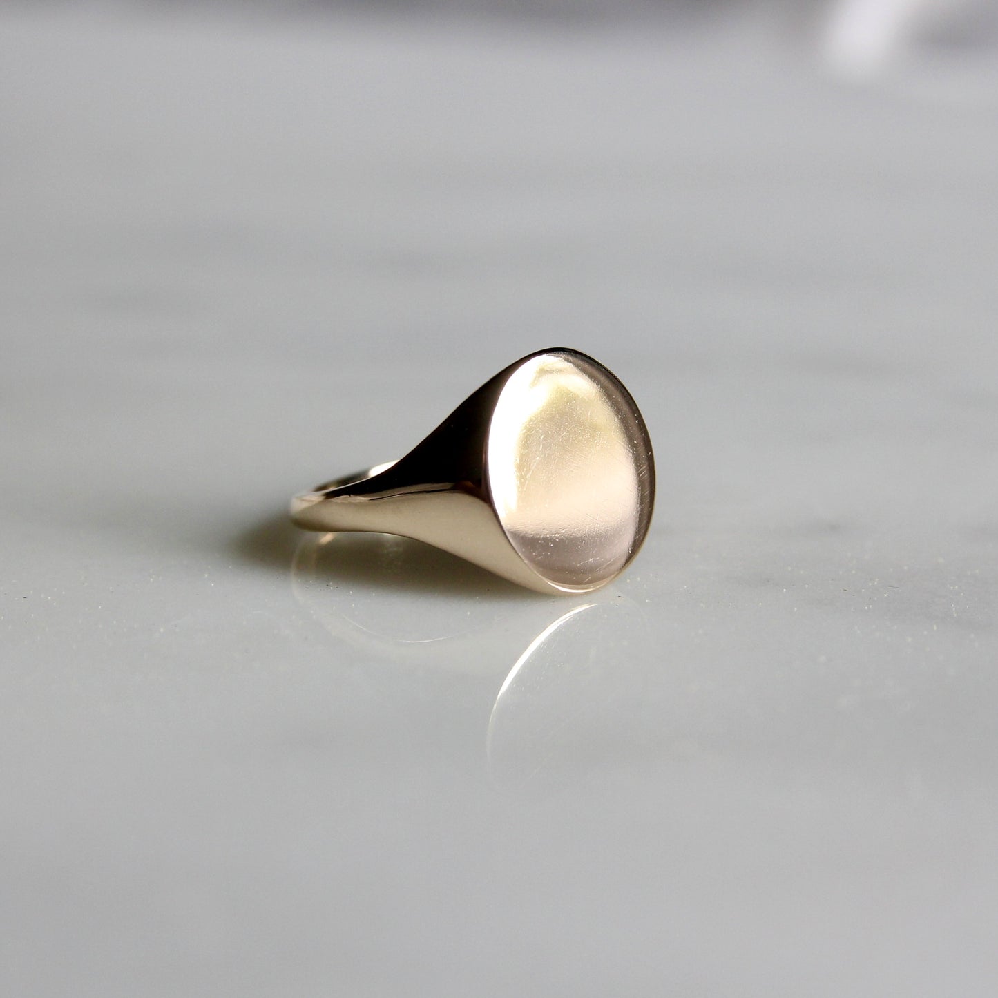 Classic Oval Signet Ring