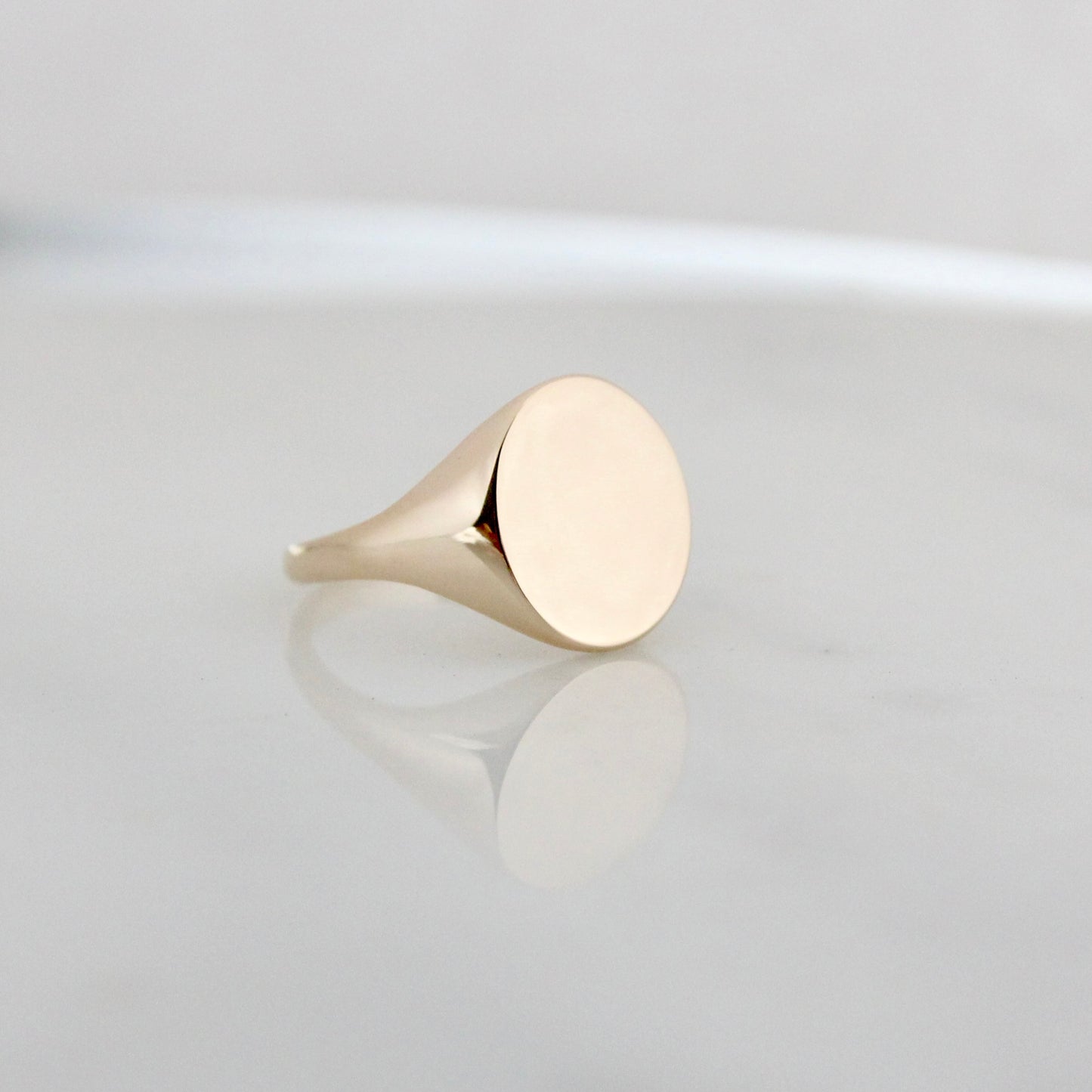 Classic Oval Signet Ring