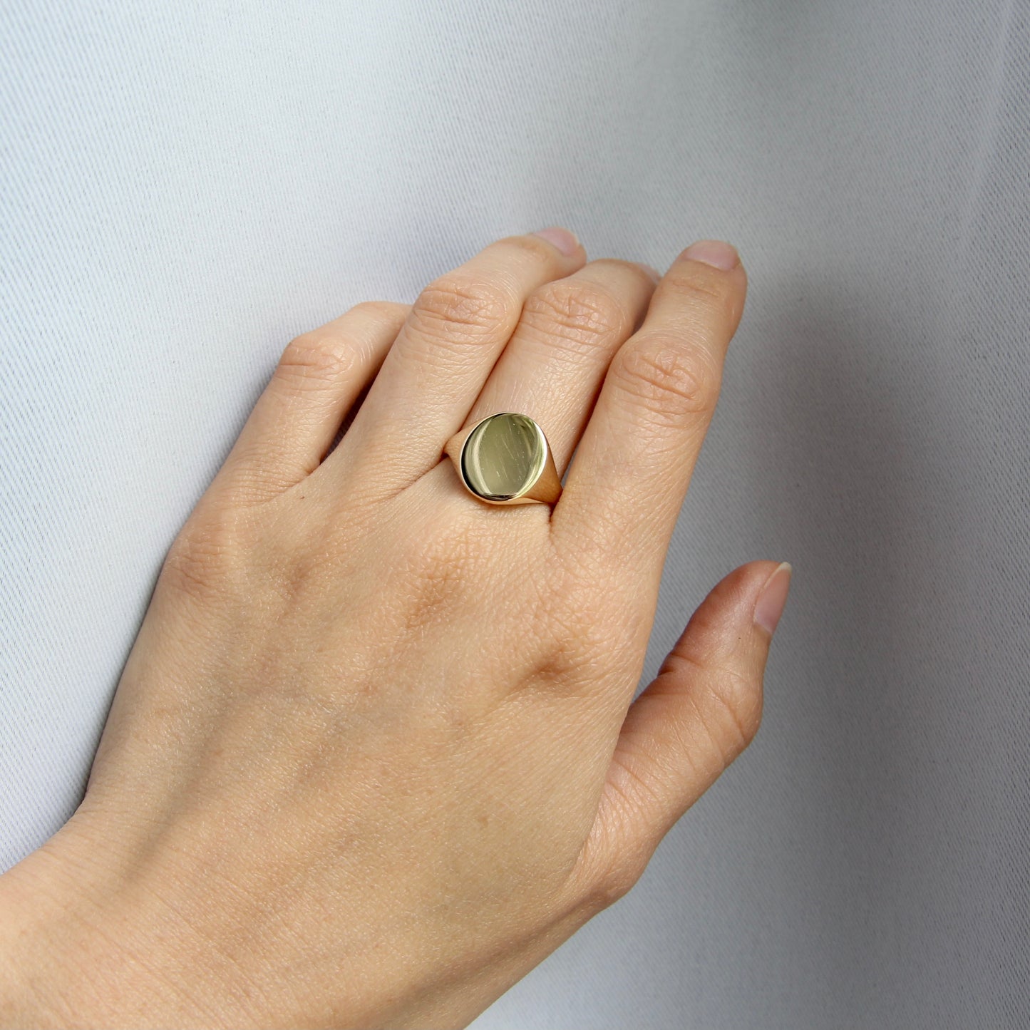 Classic Oval Signet Ring