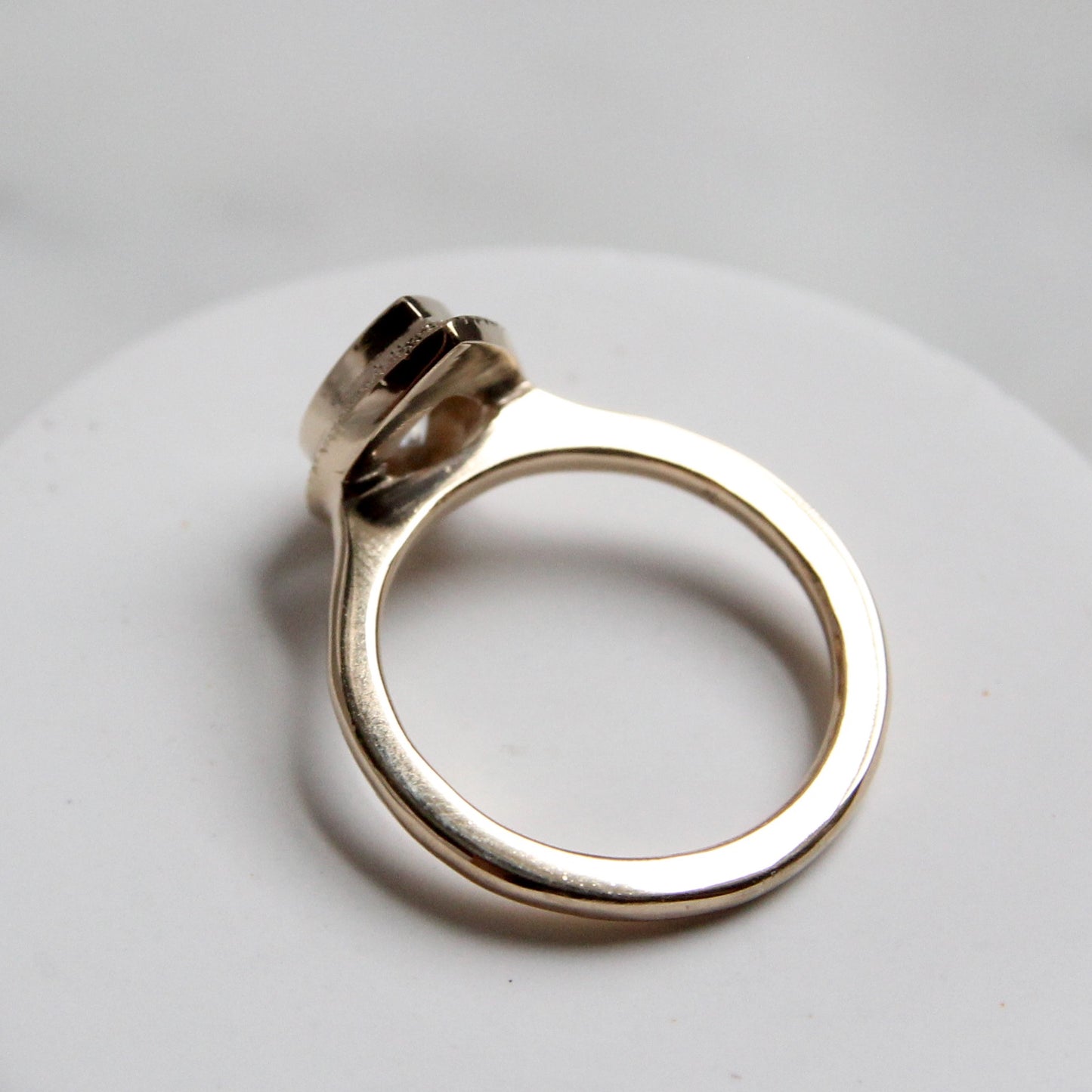 Stardust Pear Lab Diamond Ring