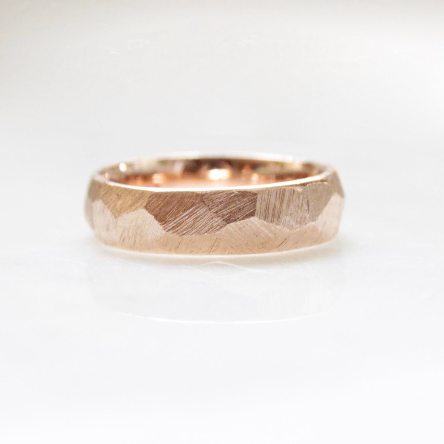 Rough Faceted Band